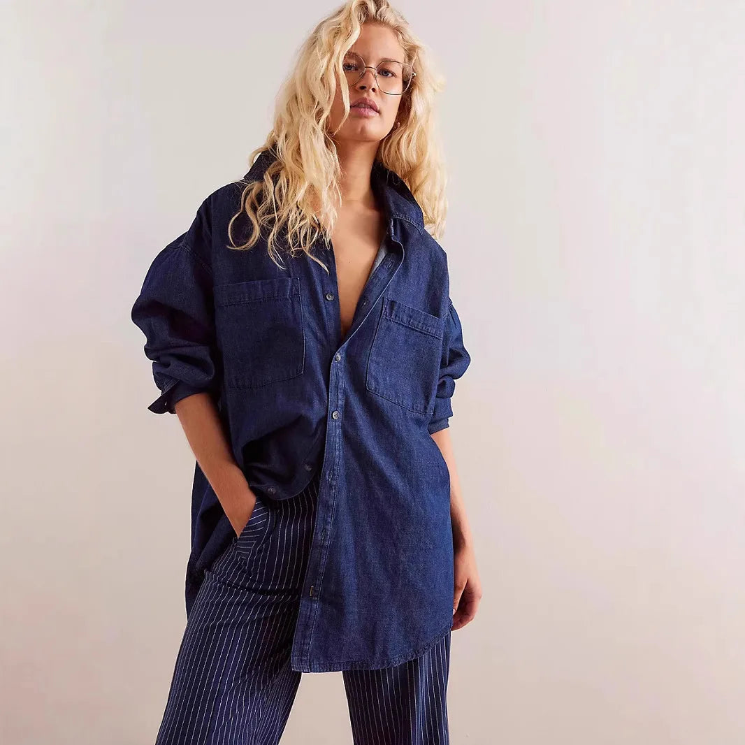 Washed Denim Overshirt