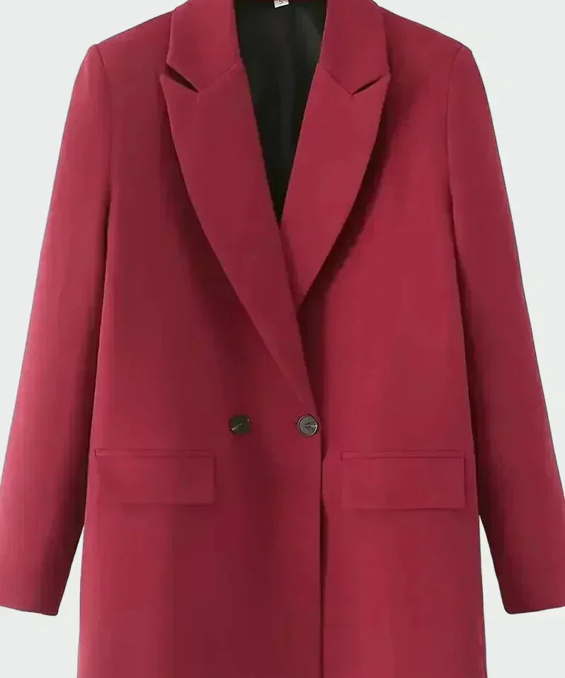 Oversized jacket with a modern cut