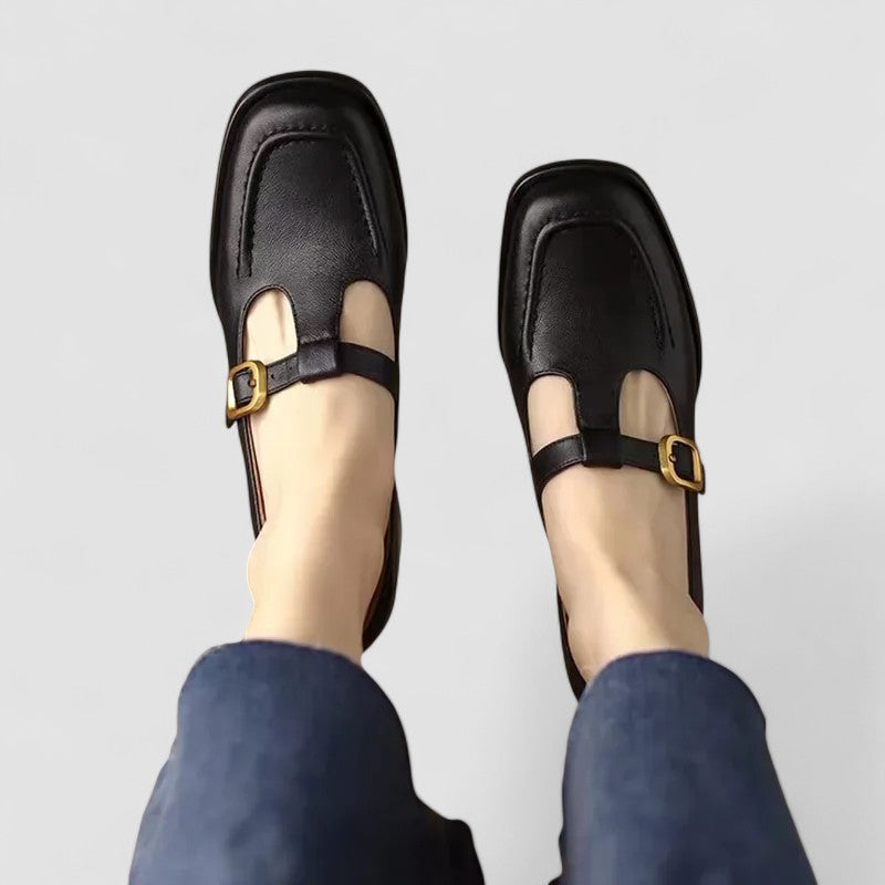 Mary Jane shoes with orthopedic T-bars