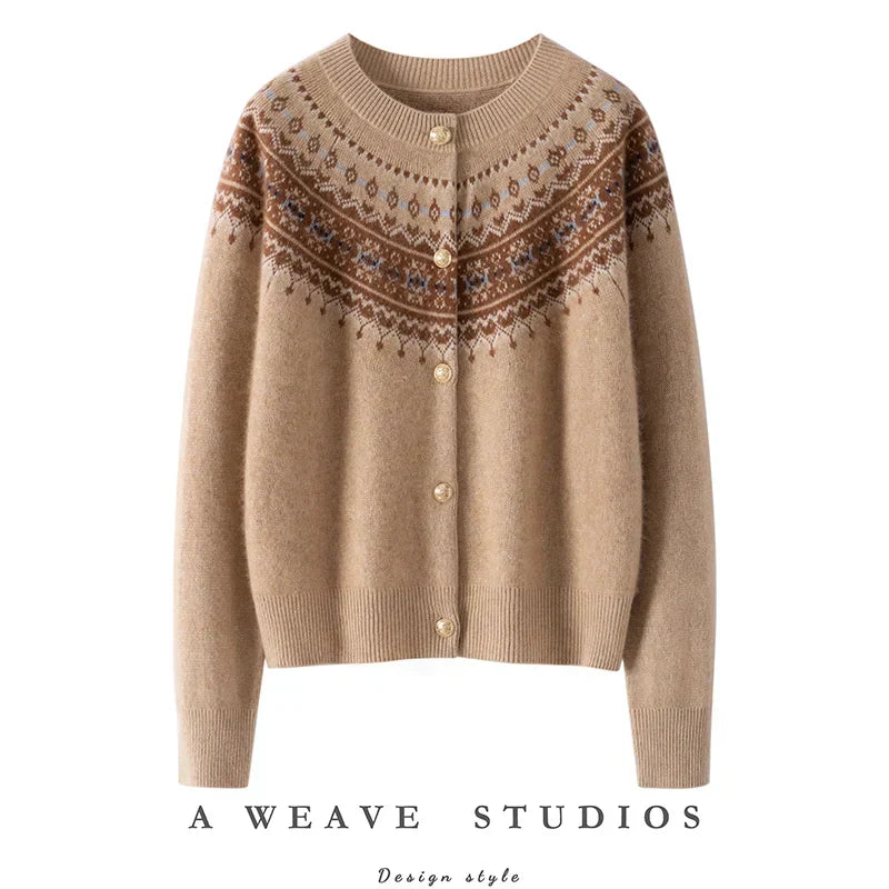 Faircrest cashmere cardigan