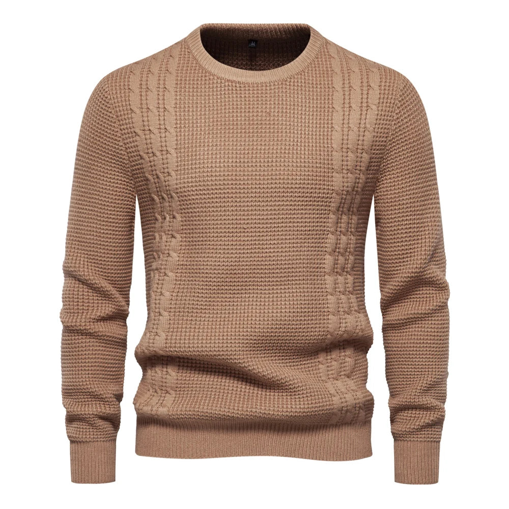 Drechsler™ | Stickad Casual Varm Herrtröja
