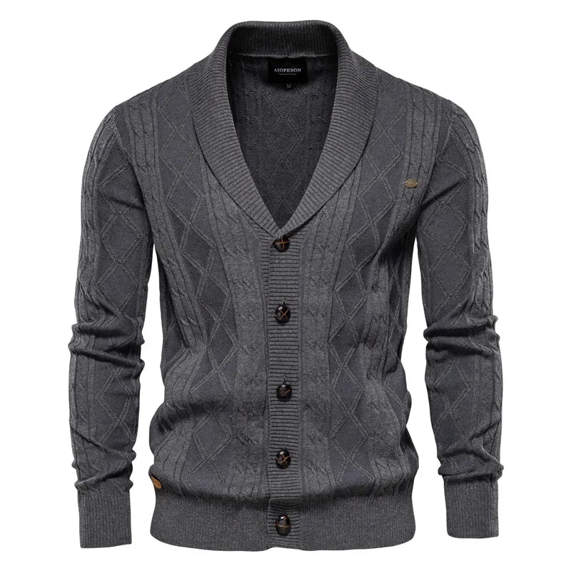 Hartmann™ | Herr Cardigan med Knappar