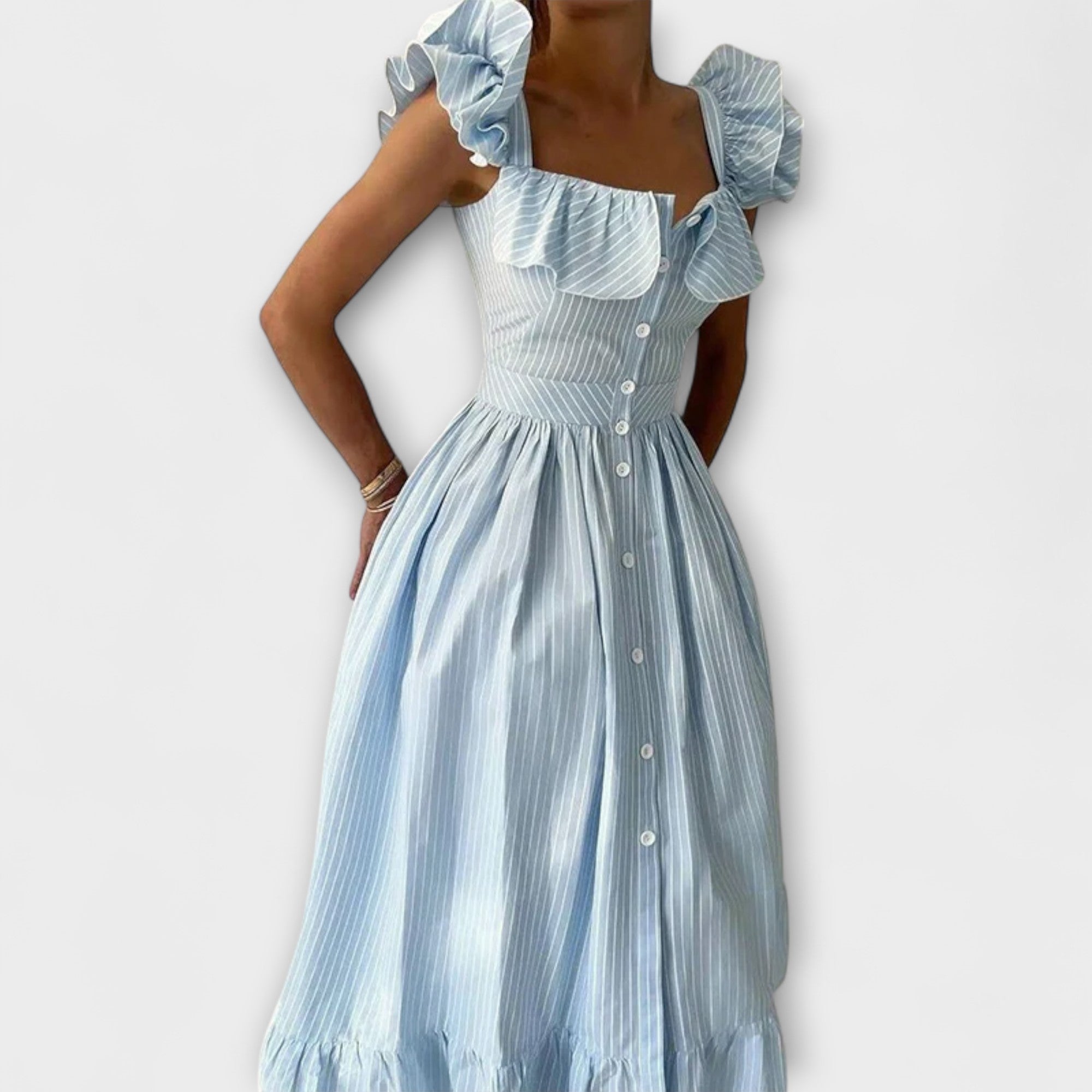 Rochie cu volane