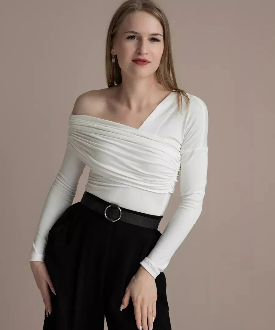 Clara Monroe One Shoulder Top