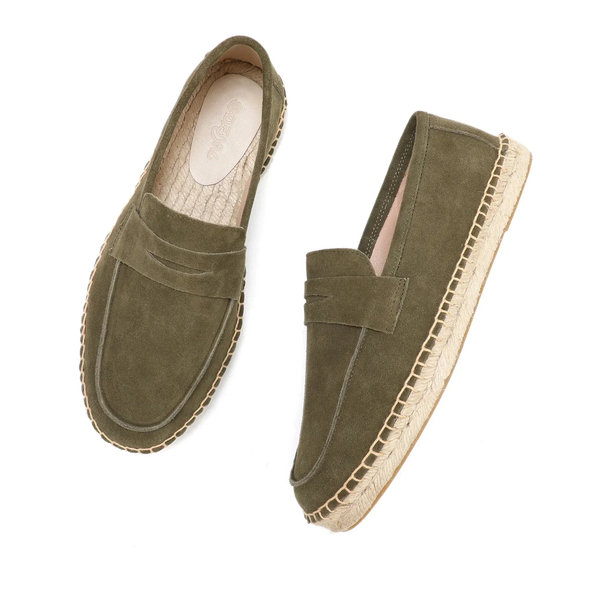 Eleganta espadrillos i mocka