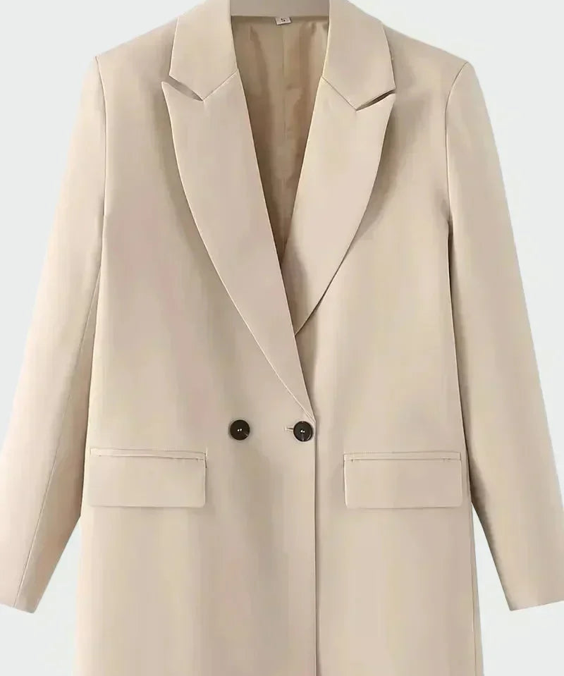 Oversized jacket with a modern cut