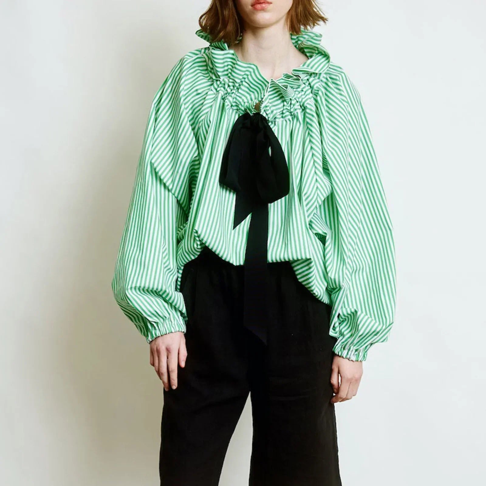 Bellarine padded cotton blouse