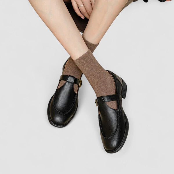 Square Toe Mary Jane Orthopedic Shoes