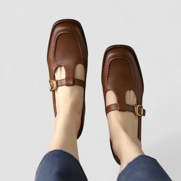 Mary Jane shoes with orthopedic T-bars