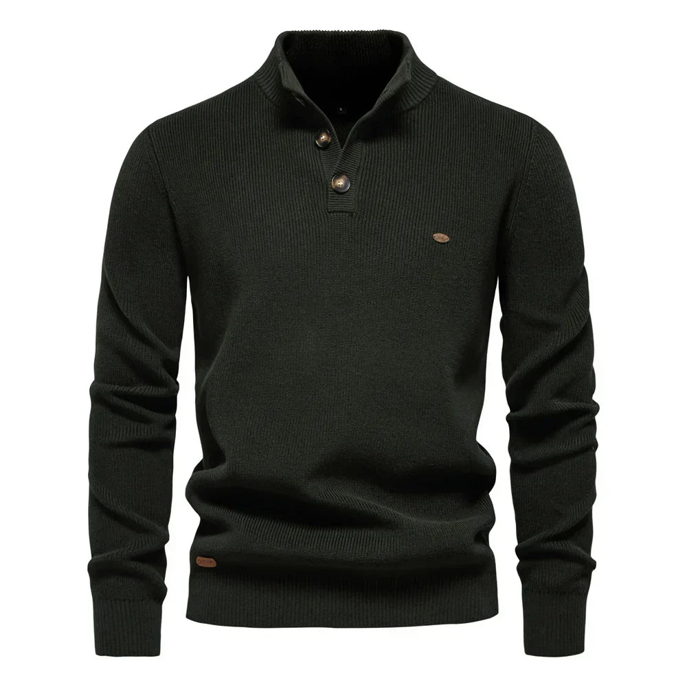 Jäger™ | Herrtröja med knappdesign