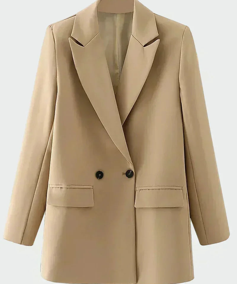 Oversized jacket with a modern cut