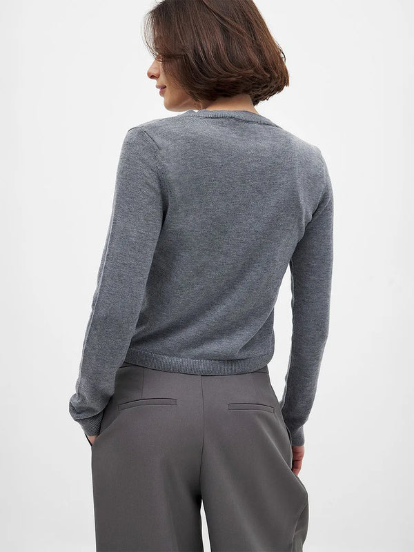 Camille knitted button cardigan