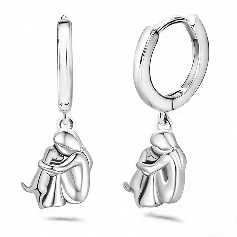 Dog Icon Earrings