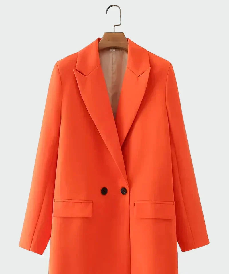 Oversized jacket with a modern cut