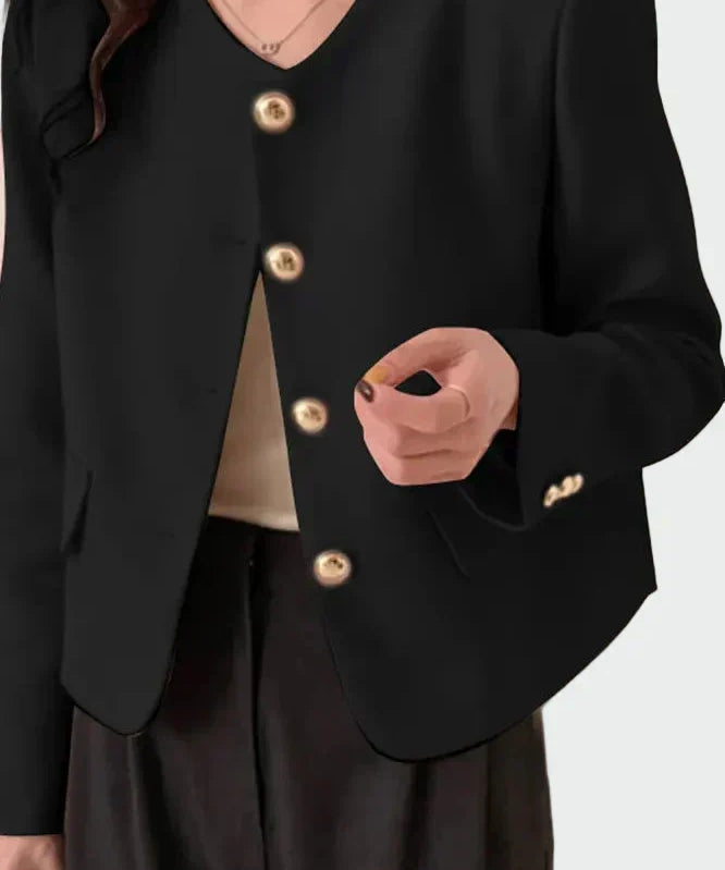 Jacket with an elegant cut