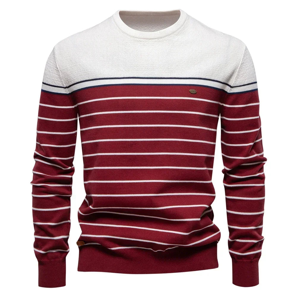 Wagenfeld™ | Herrtröja med randig design