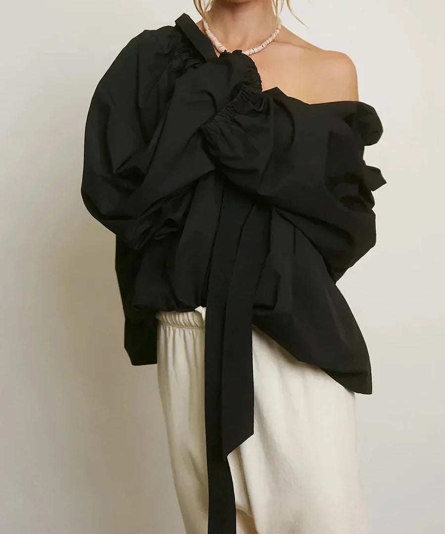 Bellarine padded cotton blouse