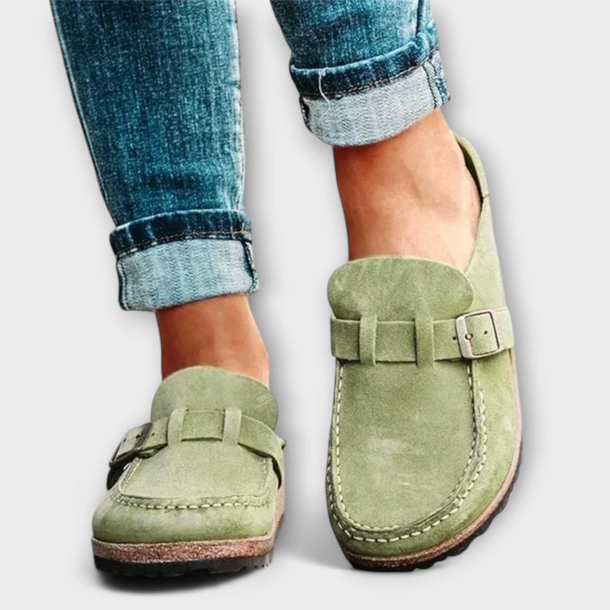 Magdaléna Elegant Orthopedic Moccasins with Decoration