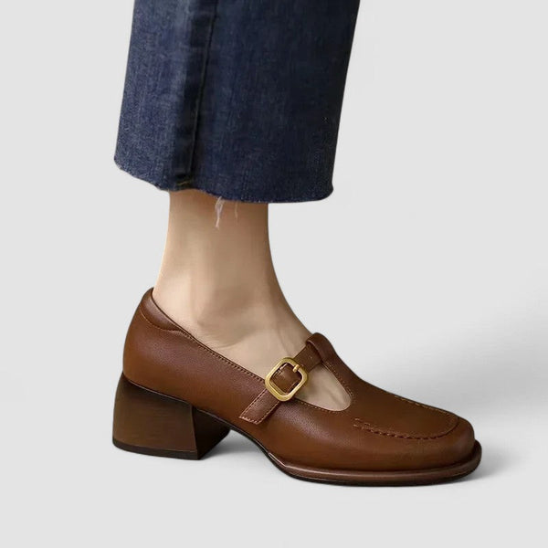 Mary Jane shoes with orthopedic T-bars