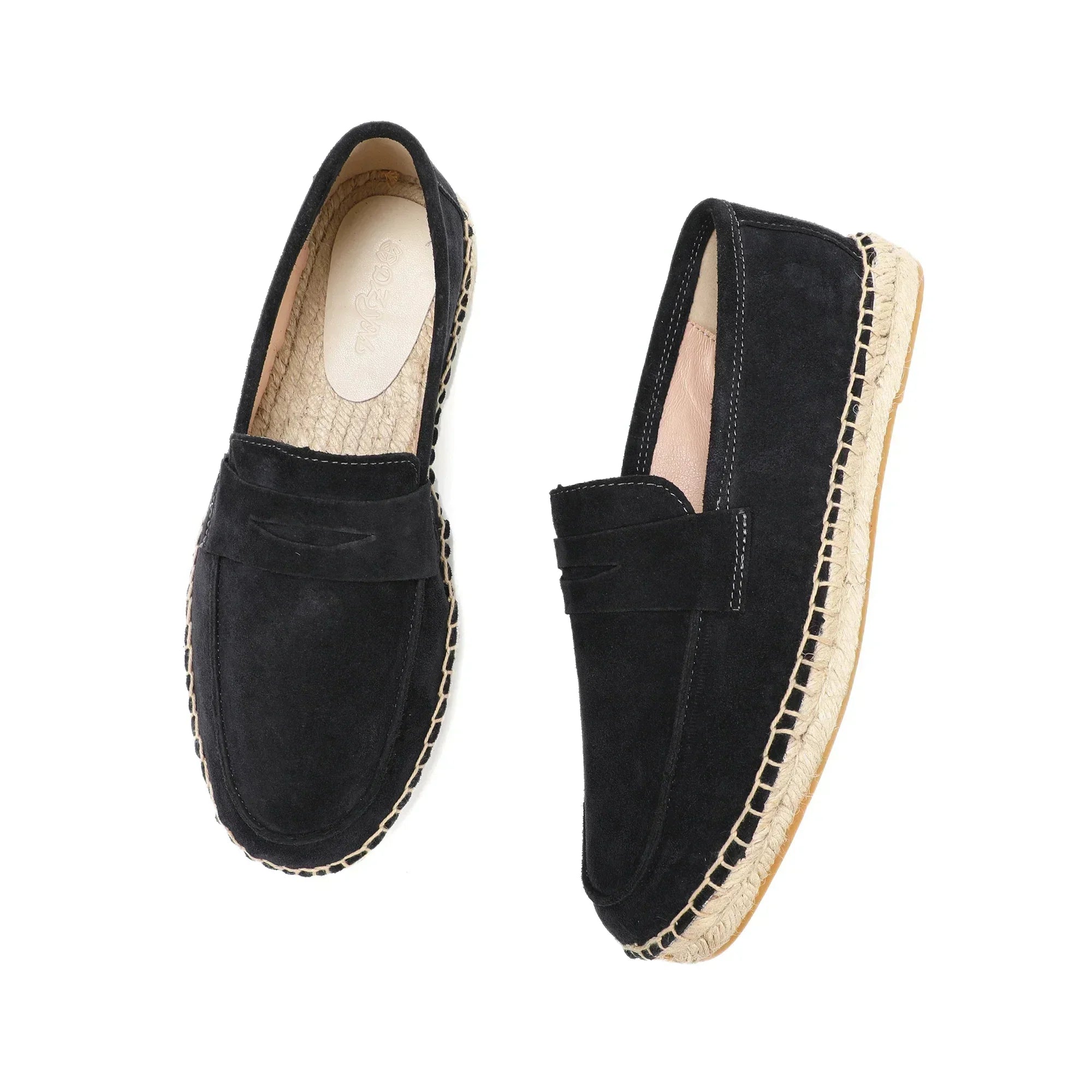 Eleganta espadrillos i mocka