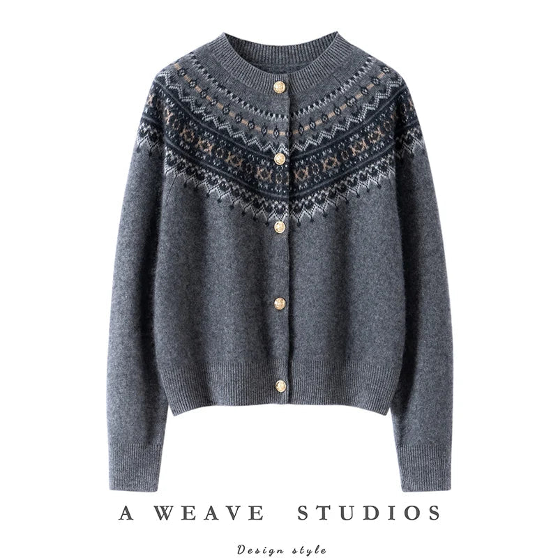 Faircrest cashmere cardigan