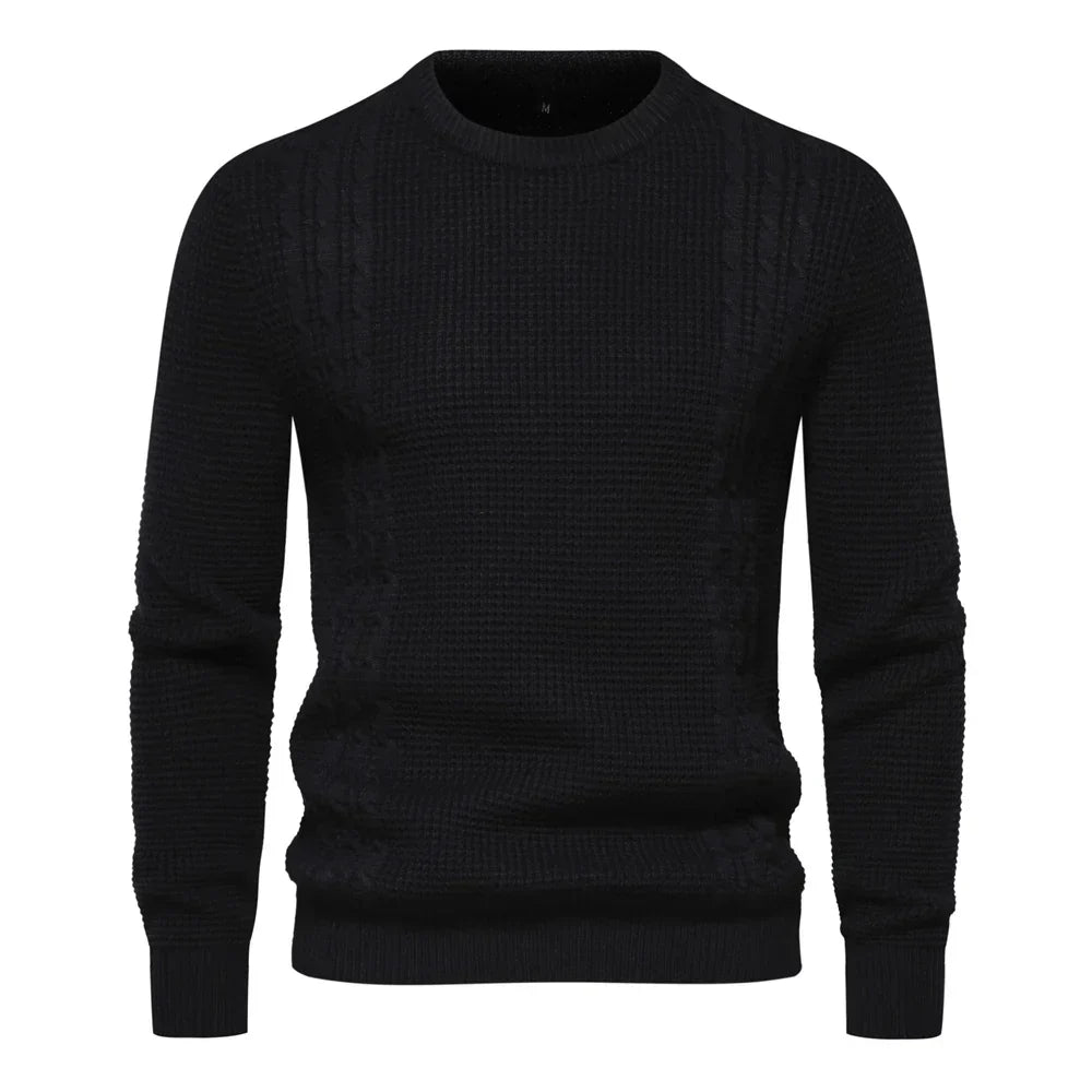 Drechsler™ | Stickad Casual Varm Herrtröja