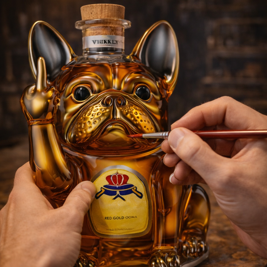 Whisky Bottle – Dog Edition