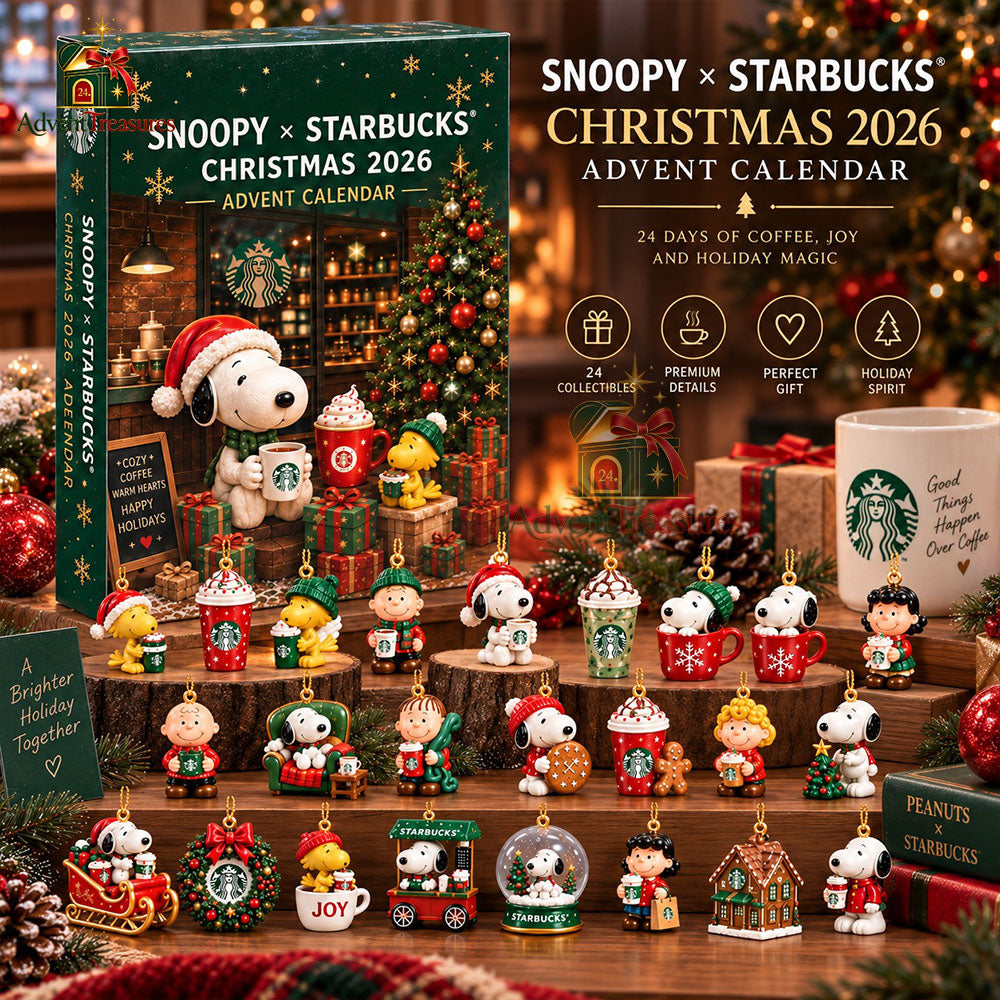 Snoopy Starbucks Advent Calendar: Christmas 2026