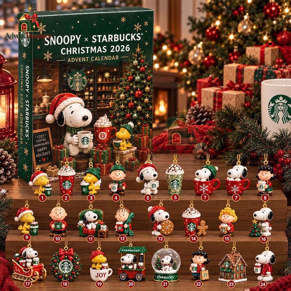Snoopy Starbucks Advent Calendar: Christmas 2026
