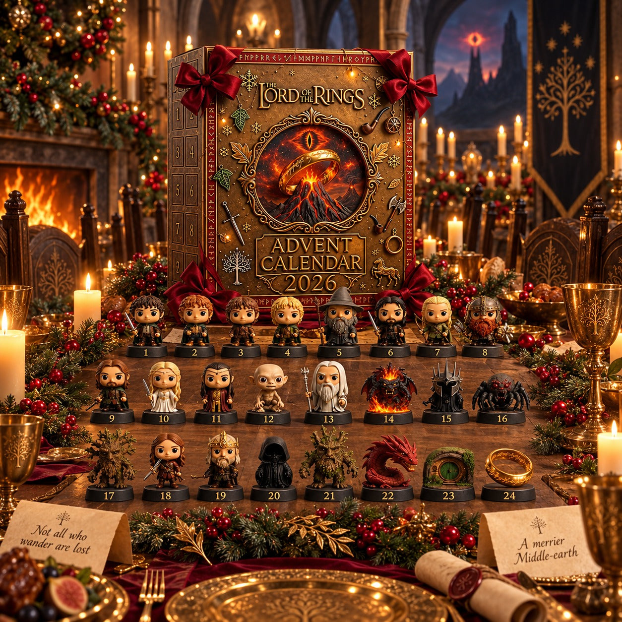 The Lord of the Rings Advent Calendar 2026: Middle-earth Magic for Every December Day