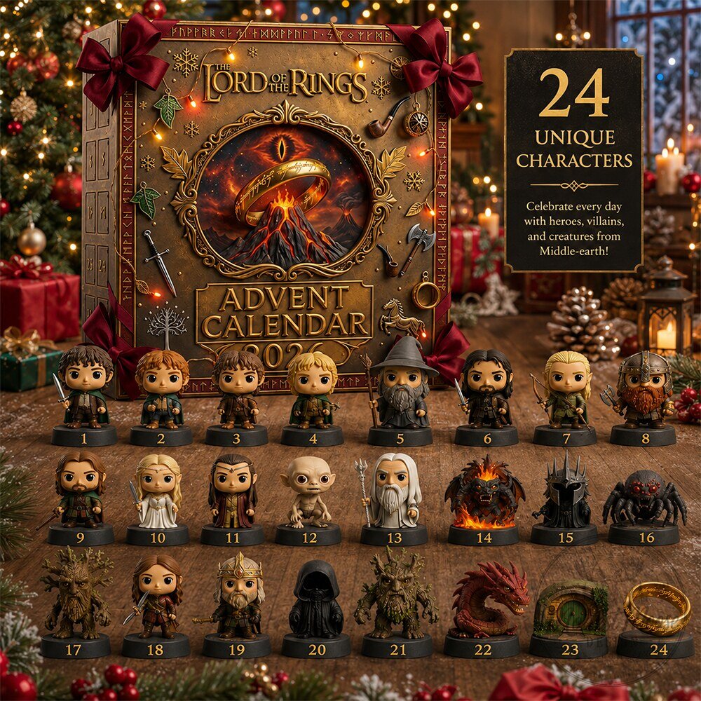 The Lord of the Rings Advent Calendar 2026: Middle-earth Magic for Every December Day