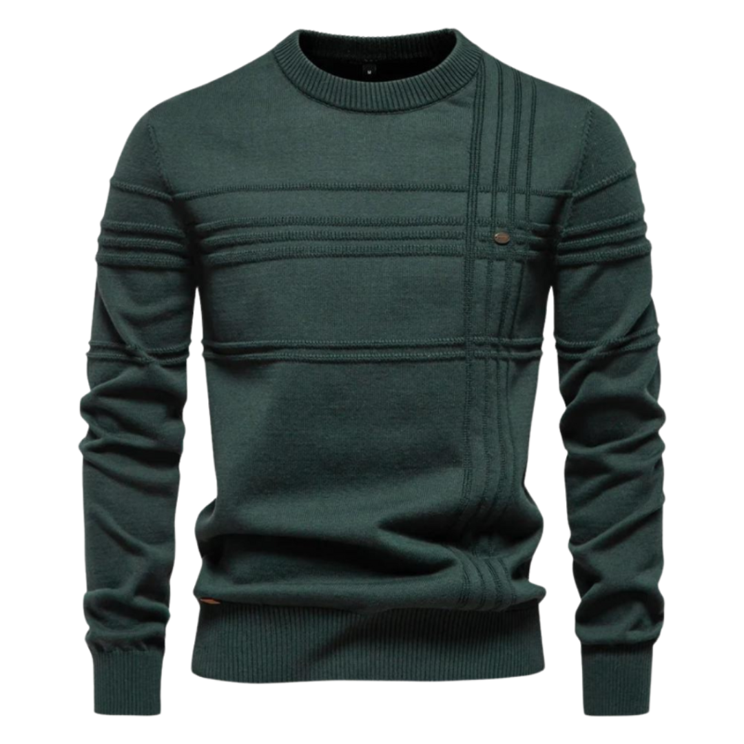 Otterberg™ | Herrtröja med rombmönster