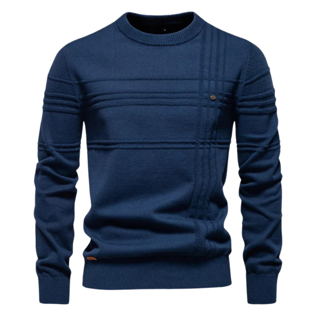 Otterberg™ | Herrtröja med rombmönster