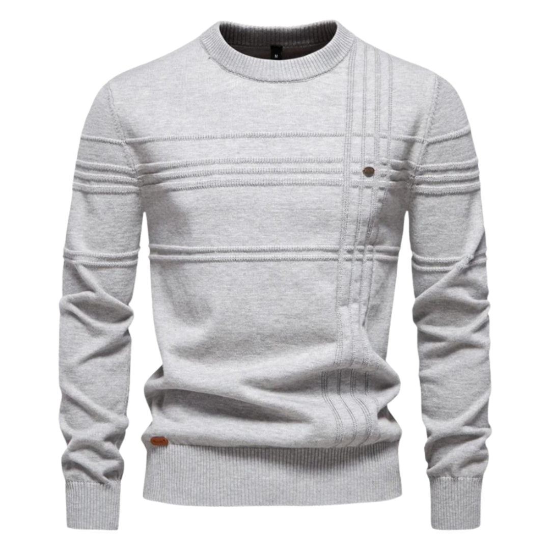 Otterberg™ | Herrtröja med rombmönster