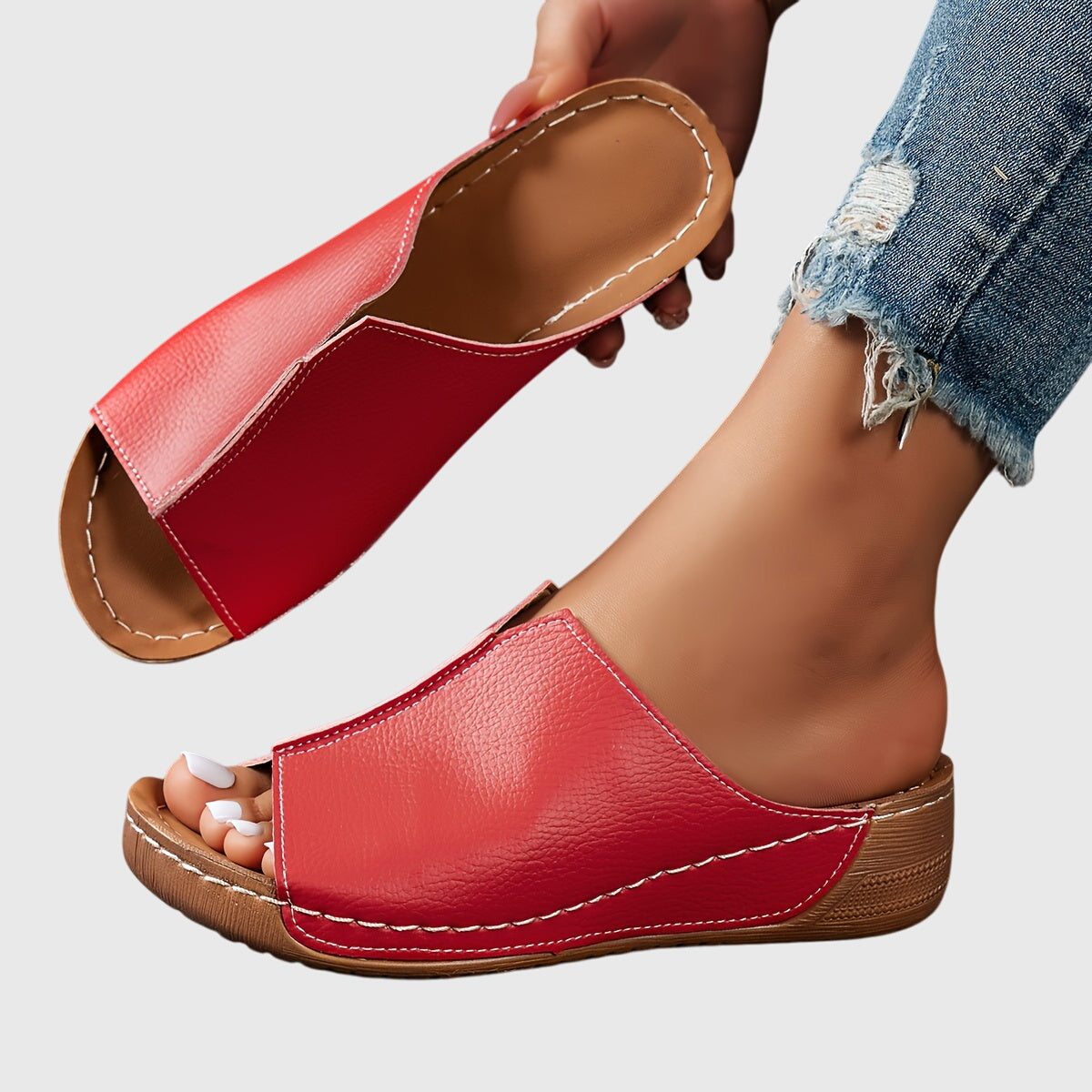Elegant orthopedic sandals