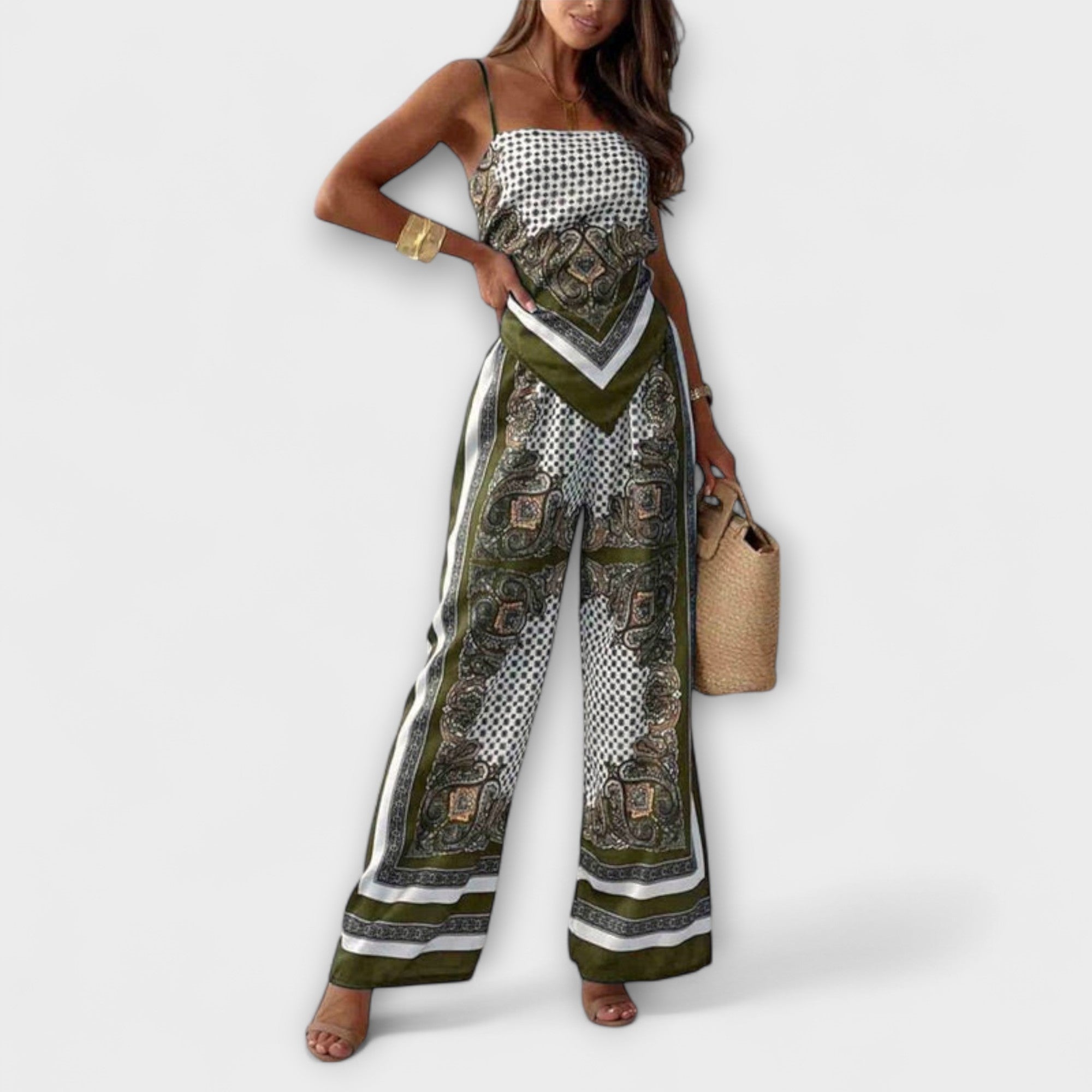 Stylish waistcoat and trousers set