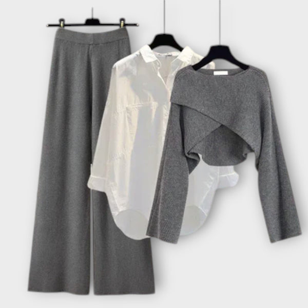 Comfortable three-piece set