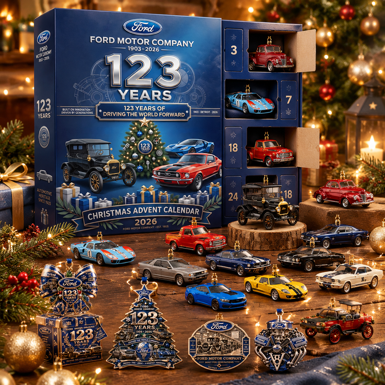 Ford 123rd Anniversary Advent Calendar: 24 Day Countdown