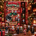 Personalised Horror Movie Advent Calendar with Horror Characters