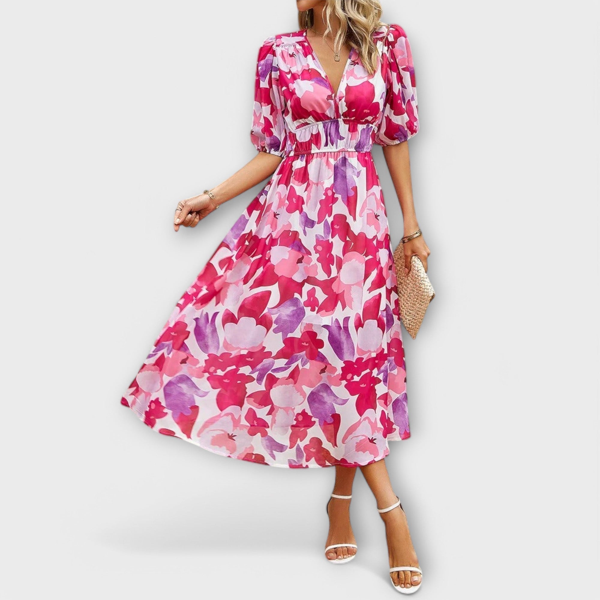 Rochie Midi Stilată