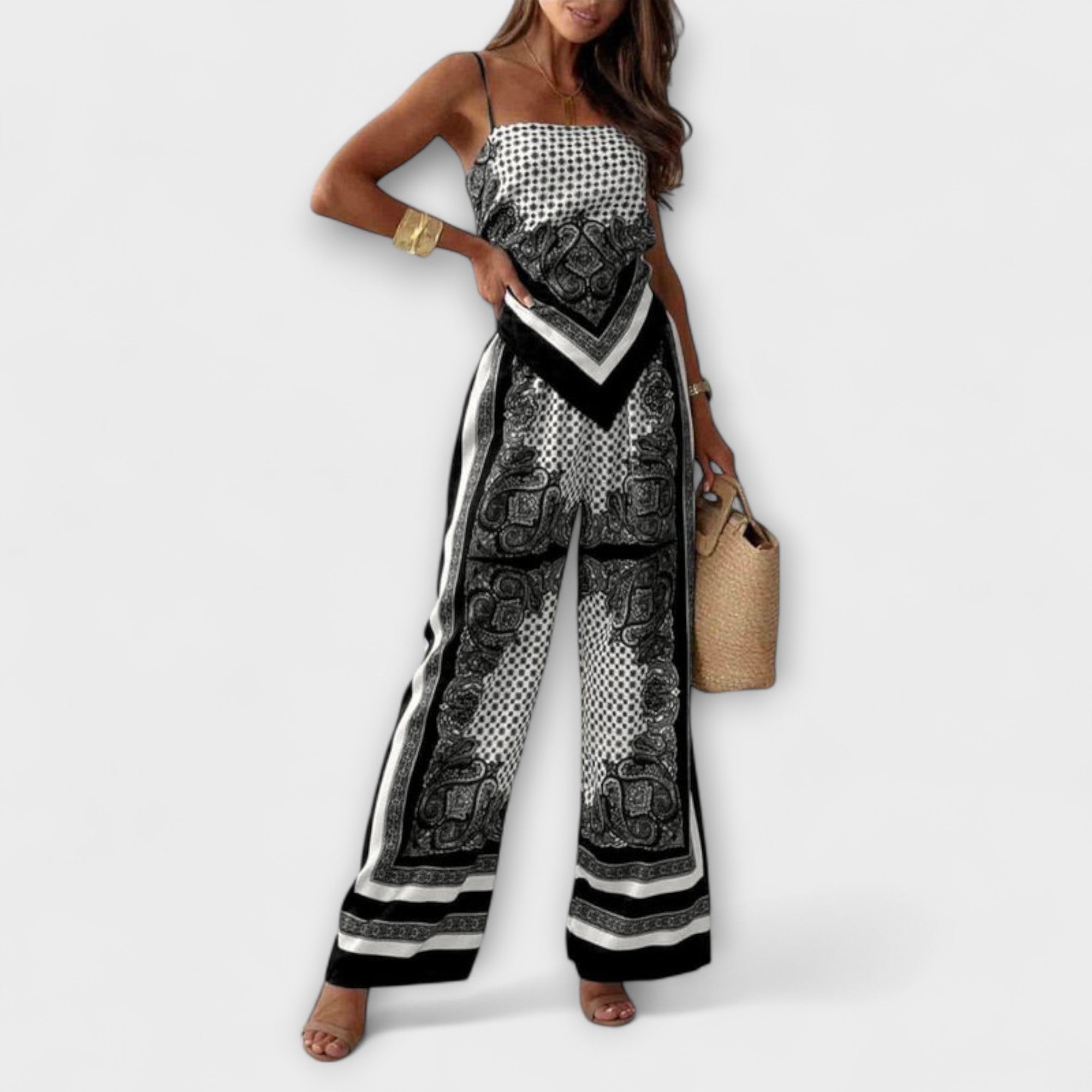 Stylish waistcoat and trousers set