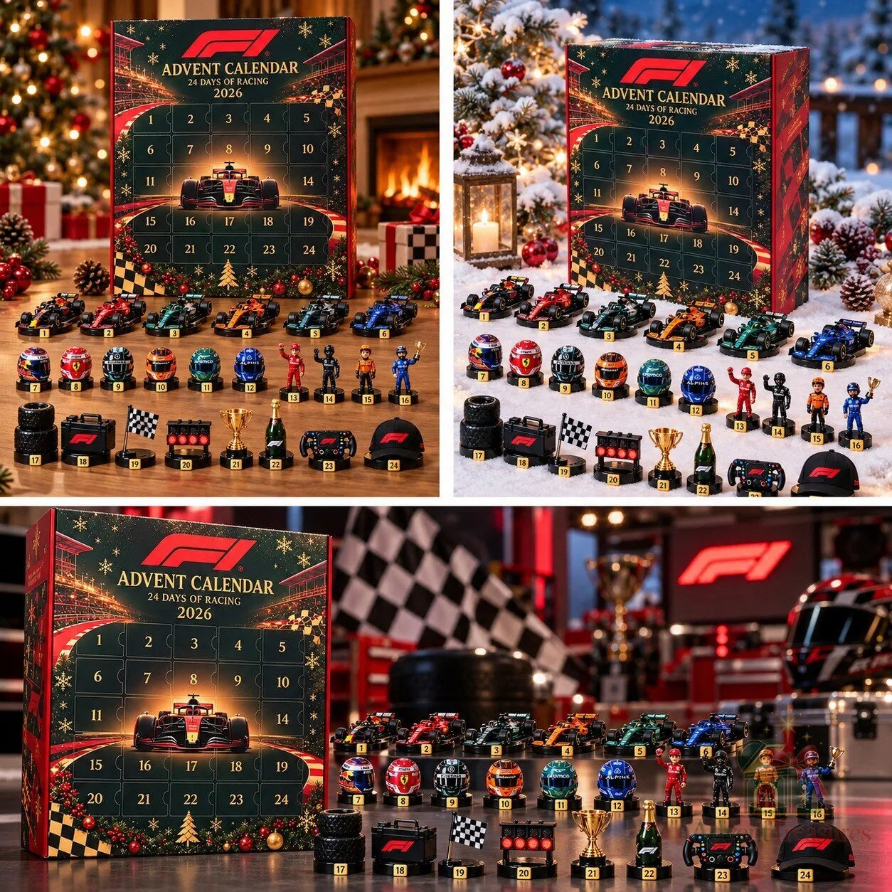 F1 Advent Calendar 2026: 24 Race Days