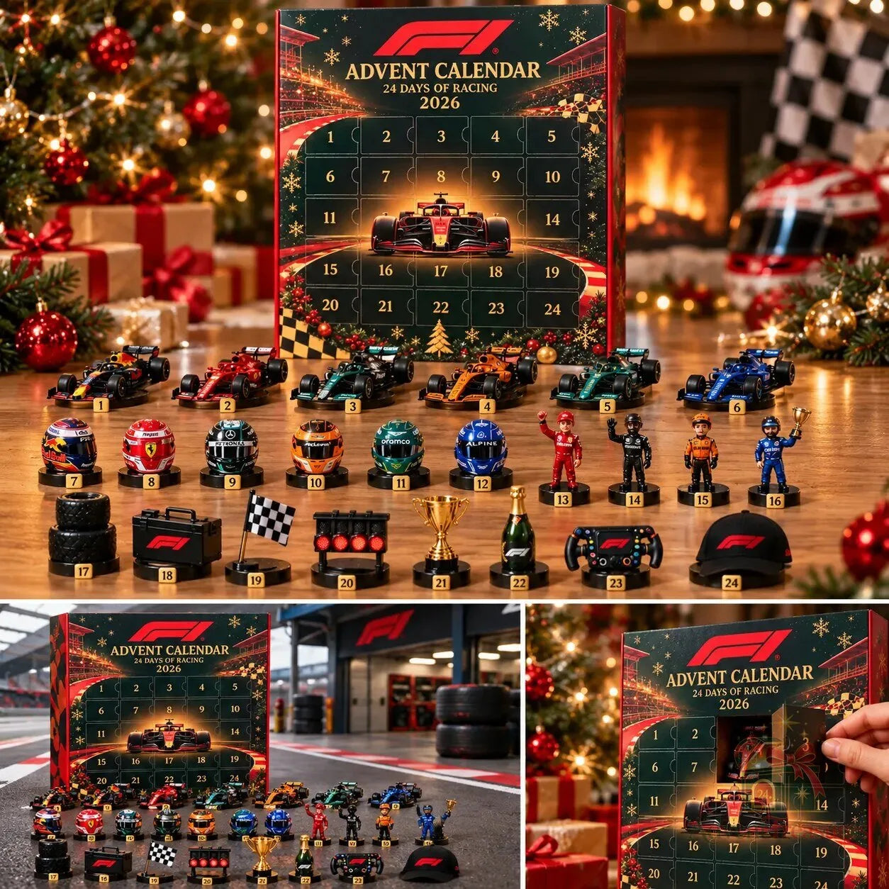 F1 Advent Calendar 2026: 24 Race Days