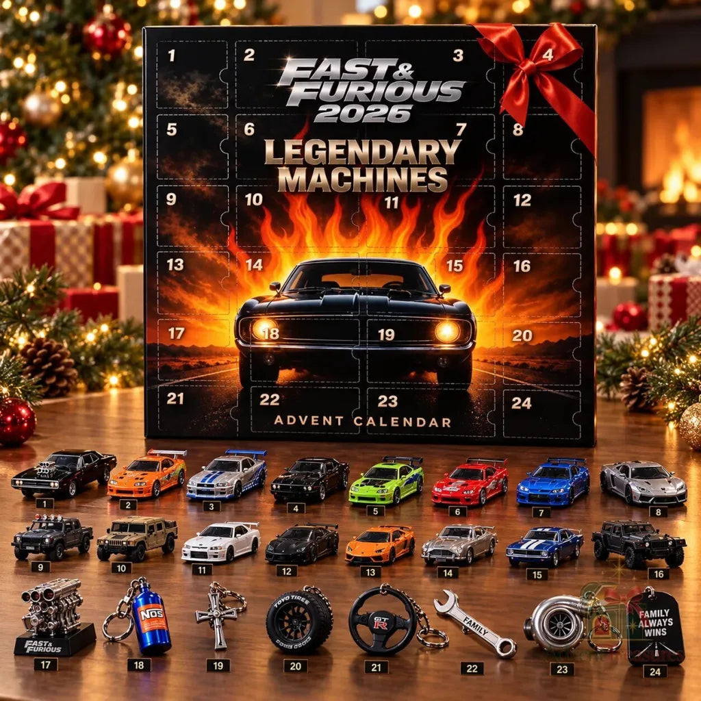 Fast & Furious Advent Calendar 2026: 24 Collectable Surprises