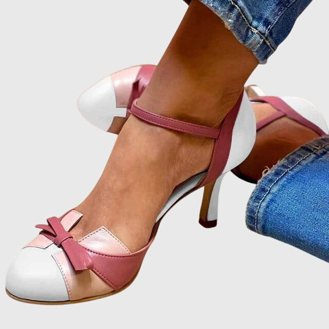 Comfortable heeled sandals
