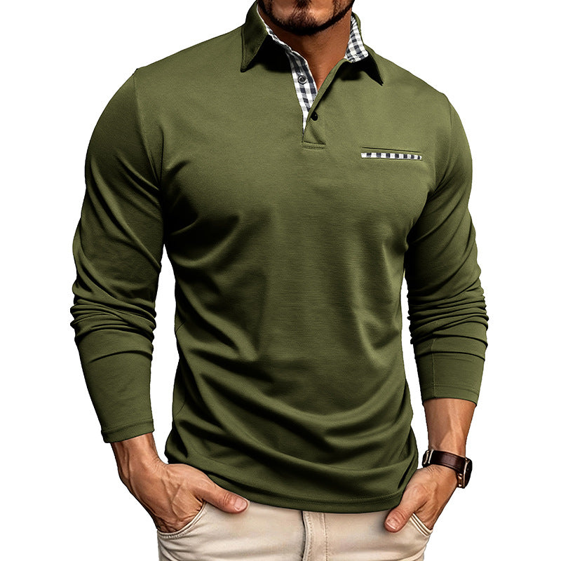 William Premium Långärmad Polo