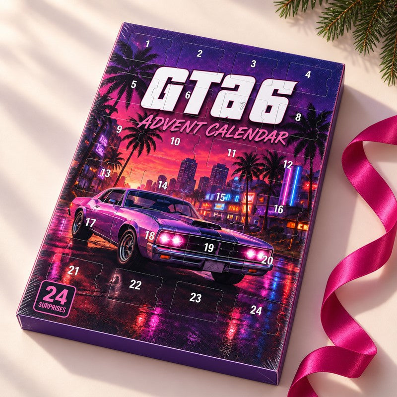 GTA Inspired Advent Calendar: 24 Collectable Miniature Figures