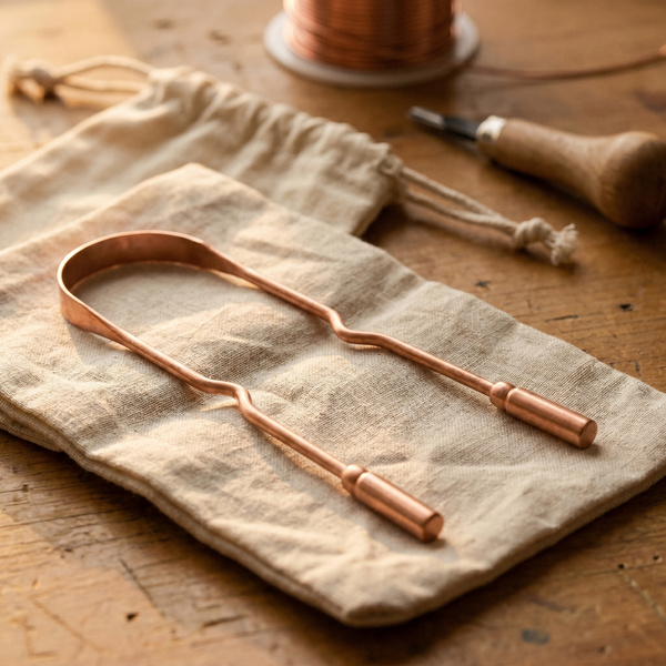 Copper Tongue Cleaning Scraper