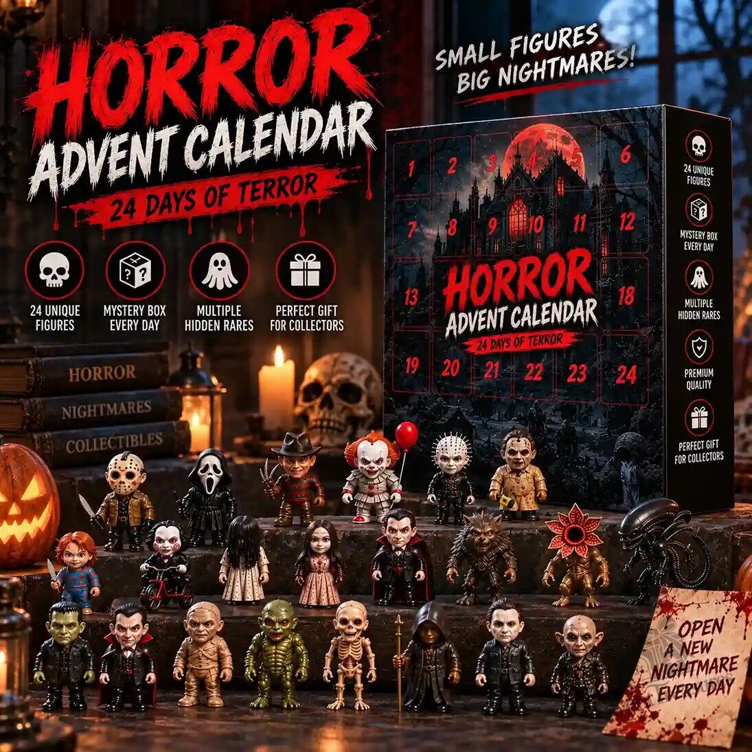 Horror Movie Advent Calendar 2026: 24 Spooky Surprises