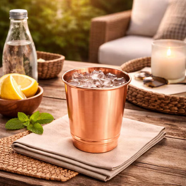 Emma Sydney 350ml Banded Copper Tumbler
